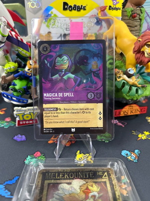 Magica de Spell Lorcana Disney TCG κάρτα holographic foil νέα
