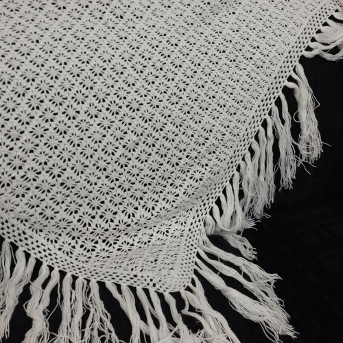 Scarf shawl new, white