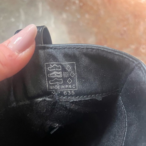Cowboy boots used, slightly worn