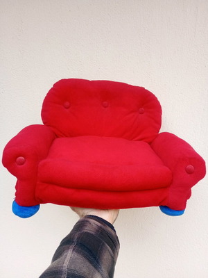 Плюшено канапе в стил Thinking Chair Blue's Clues употребявано