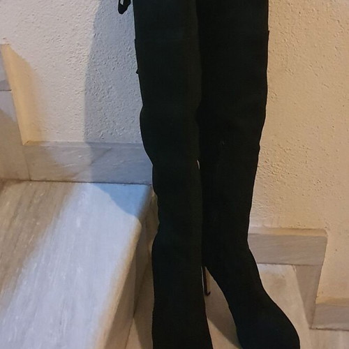 Makis Fardoulis tall boots new, size 36, black