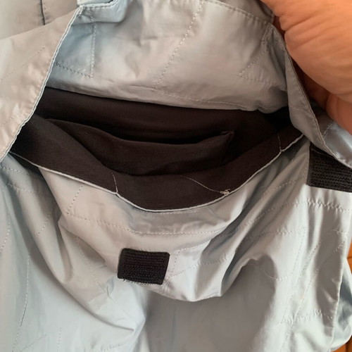 Adidas windbreaker jacket like new, gray and turquoise