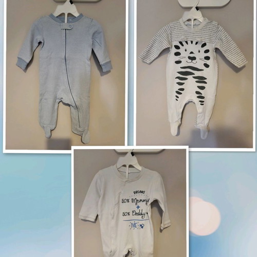 3 baby rompers for 6-9 months