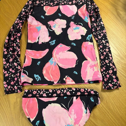 Maaji kids' swimsuit with long sleeves like new, colorful