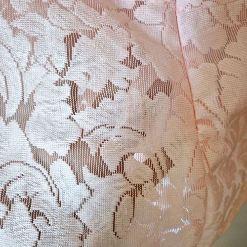 Lace bodysuit pink like new, size L