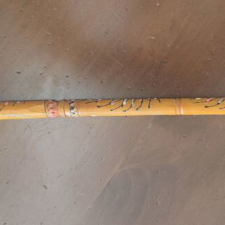 Decorative pipe used, length 70cm