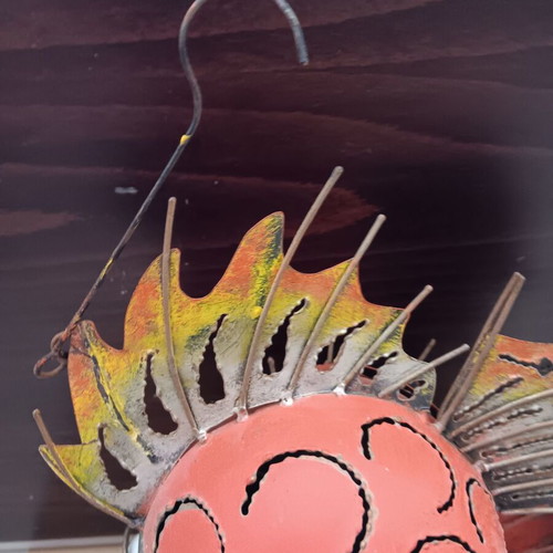 Decorative Hanging Fish for Candle used, handmade