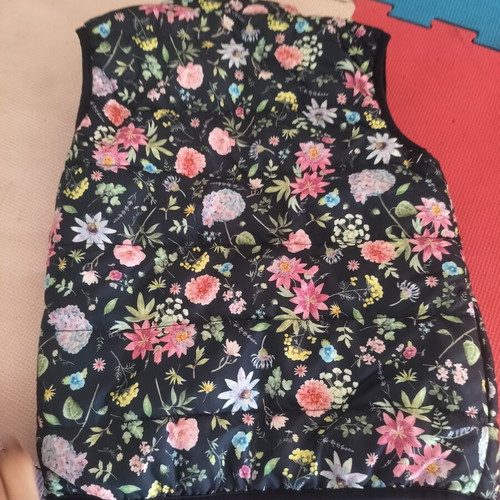 Name It floral sleeveless vest, size 122 cm, age 7