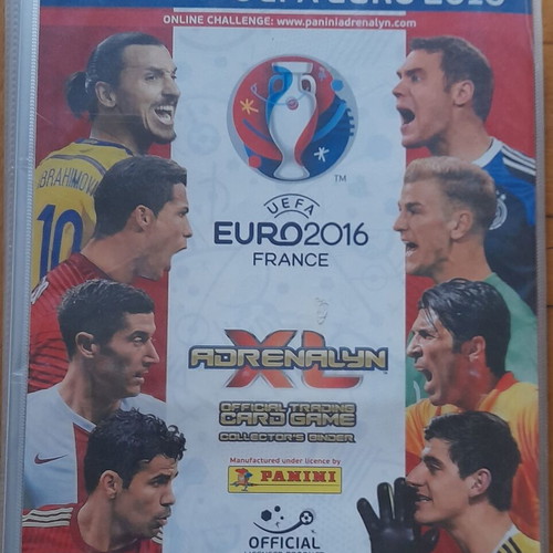 Road to EURO 2016 Adrenalyn XL album with 313/333 cards like new