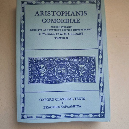 Aristophanis Comoediae том II употребявана с жълти петна