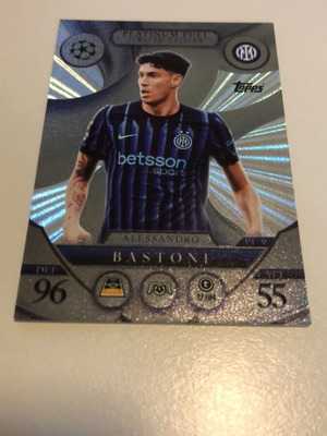 Topps Match Attax 2025-26 Platinum Pull card Alessandro Bastoni new