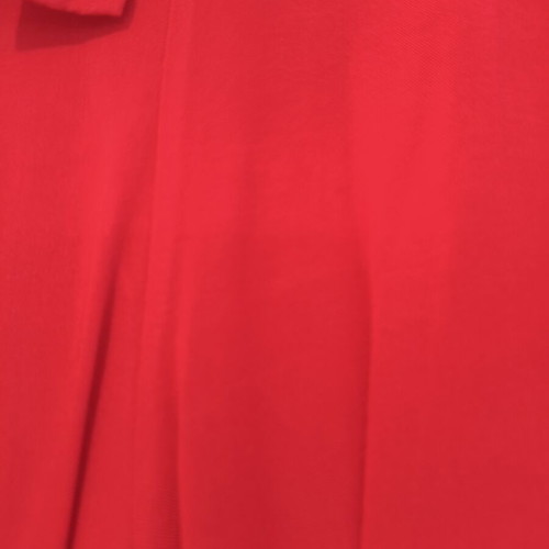 Paperbag high-waist pants with belt used, coral red, size M/L