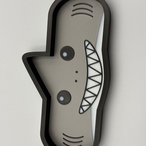 Shark glasses tray 3D printed, new