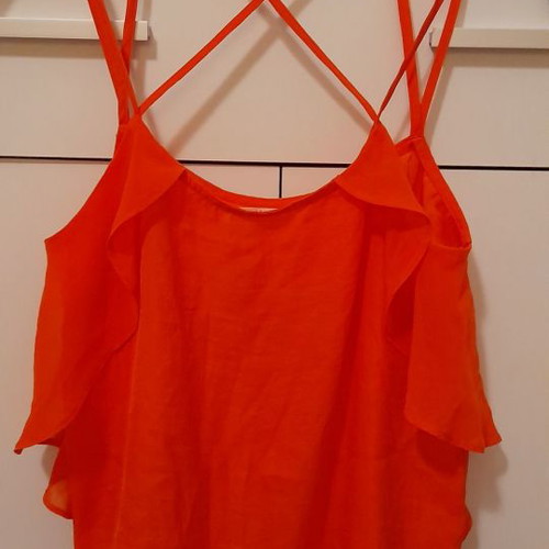 Red tank top