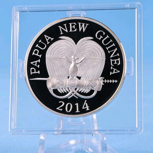 Silver Coin 5 Kina 2014 FIFA World Cup proof new 20g