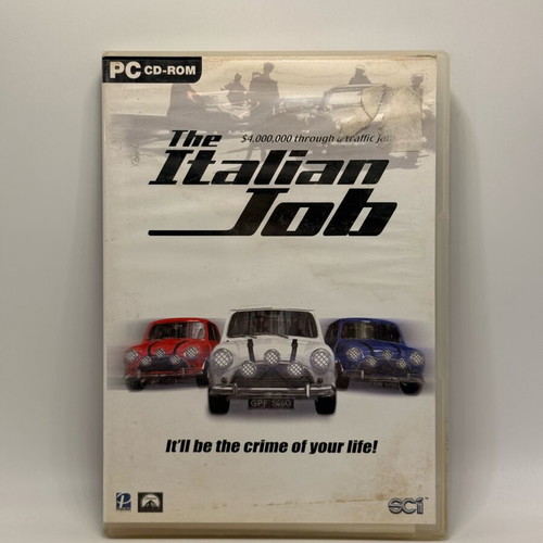 The Italian Job PC game used, action adventure