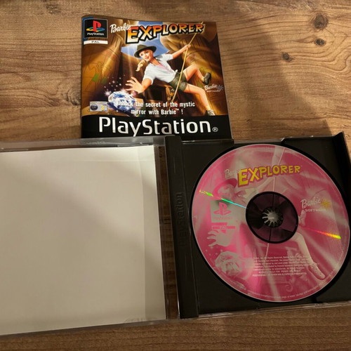 Barbie Explorer PS1 used, case cracked