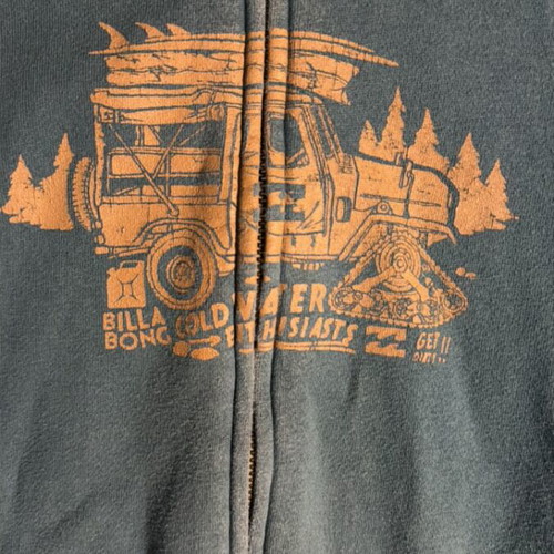 Billabong jacket for boys 12 years green used