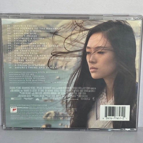 CD John Williams Memoirs Of A Geisha OST like new