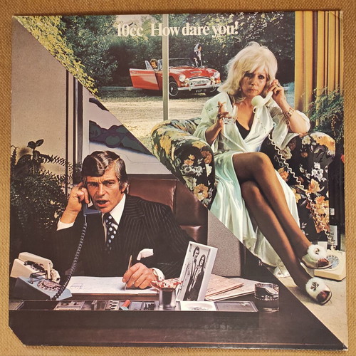 10cc How Dare You! LP used, rock