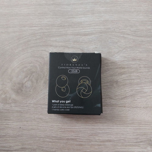 Fiorenza's Professional Sleep Earplugs New, -33dB Noise Reduction