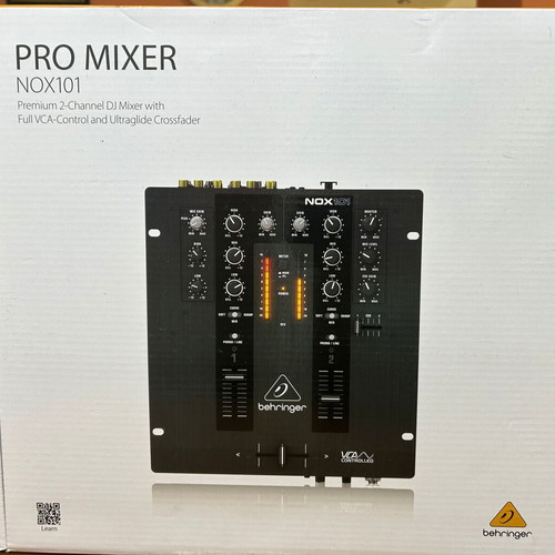 Behringer NOX-101 2-Channel Analog Mixer new