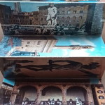 Καρτ ποστάλ Firenze σετ 20 αχρησιμοποίητες, αναδιπλούμενες