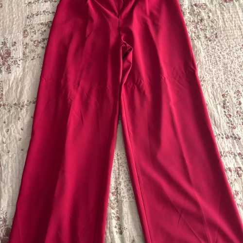 Fuchsia Bell Bottom Pants Size L Like New