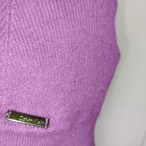 Calvin Klein purple sweater blouse used medium large