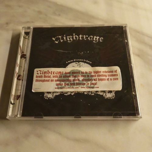 Nightrage A New Disease Is Born CD album