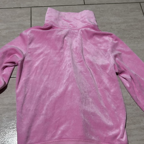 Juicy Couture Pink Velour Track Jacket used, Y2K vintage style