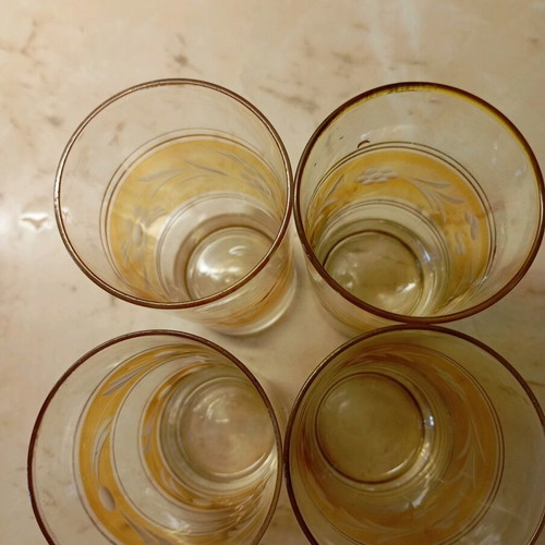 Vintage water glasses like new, set of 4