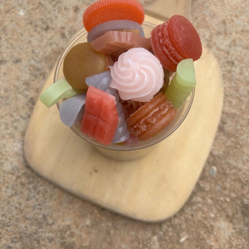 Sweet Dessert Melts Jar new mini wax melts in candy shapes