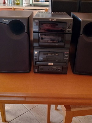 Sharp stereo system