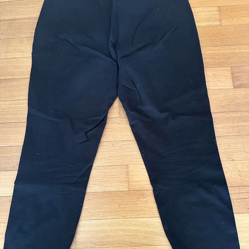 Mango pants black dark large used