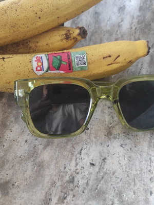 Lime Sunglasses Jack & Jones like new, green