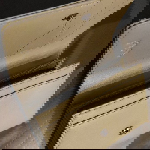 Folli Follie khaki wallet with minor wear used