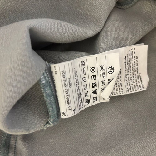 Denim dress salopette for 2-3 years old like new