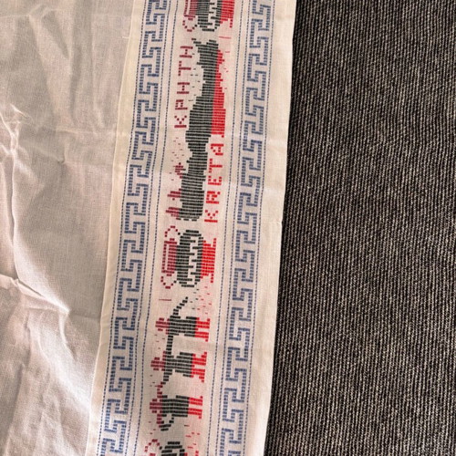 Handmade Crete apron like new