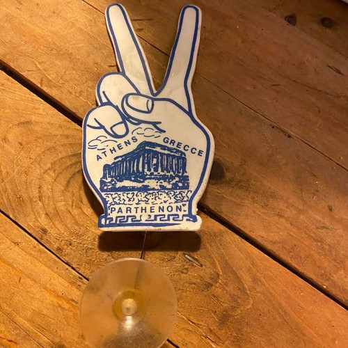 Vintage accessory for rear windshield like new