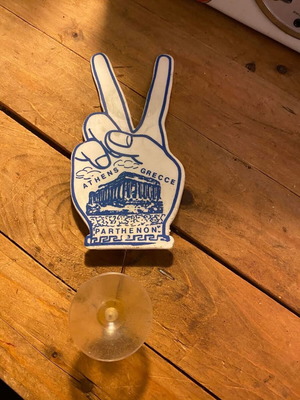 Vintage accessory for rear windshield like new