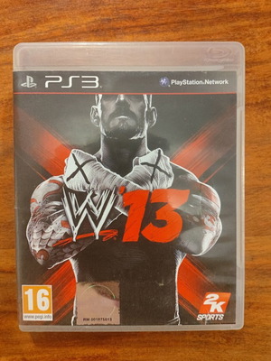WWE 13 PlayStation 3 game like new