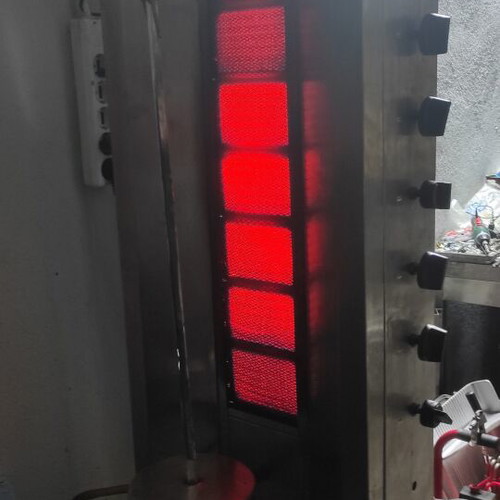 Vimitex Gas Gyriera 907 like new, 7 burners, 120kg capacity