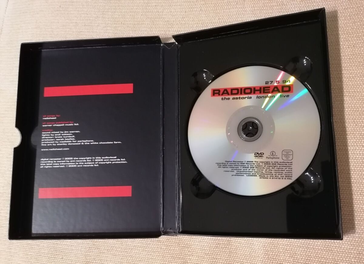 Radiohead The Astoria London Live DVD… - € 16,00 - Vendora.cy
