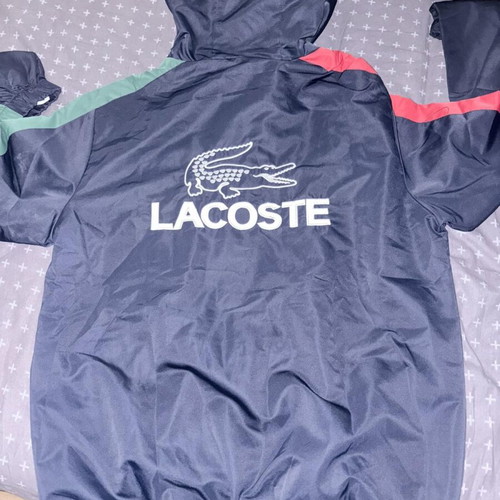 Lacoste jacket new, size M, multicolor