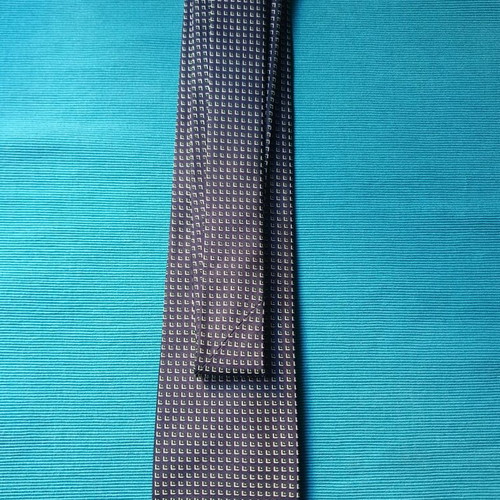 Hermès vintage tie in dark blue, like new