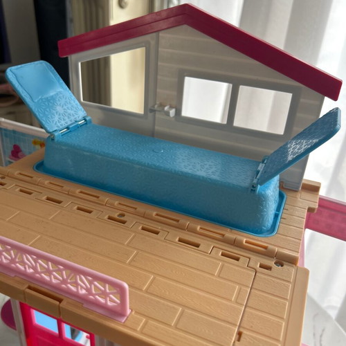 Barbie house used without chair