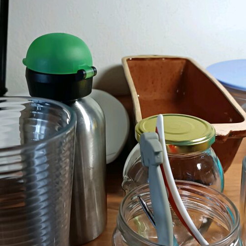 Various household items used, package