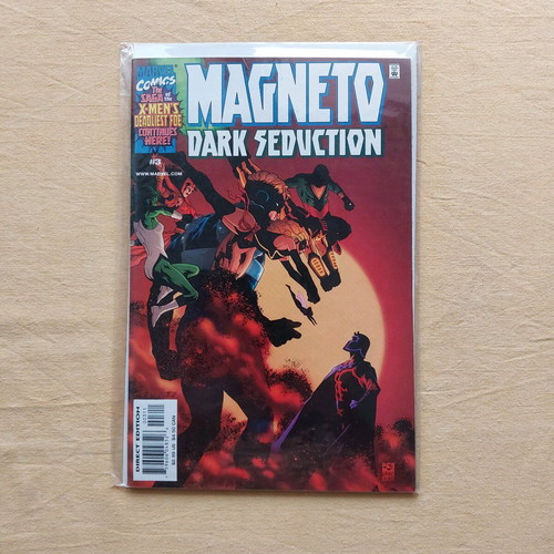 Magneto Dark Seduction limited series used, 4 issues