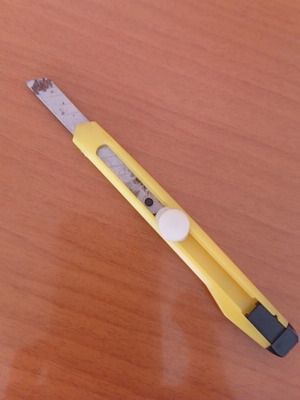Thin paper cutter used
